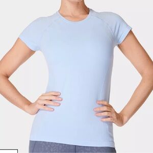 NEW SWEATY BETTY Athlete Seamless Workout Tee SIZE: XS